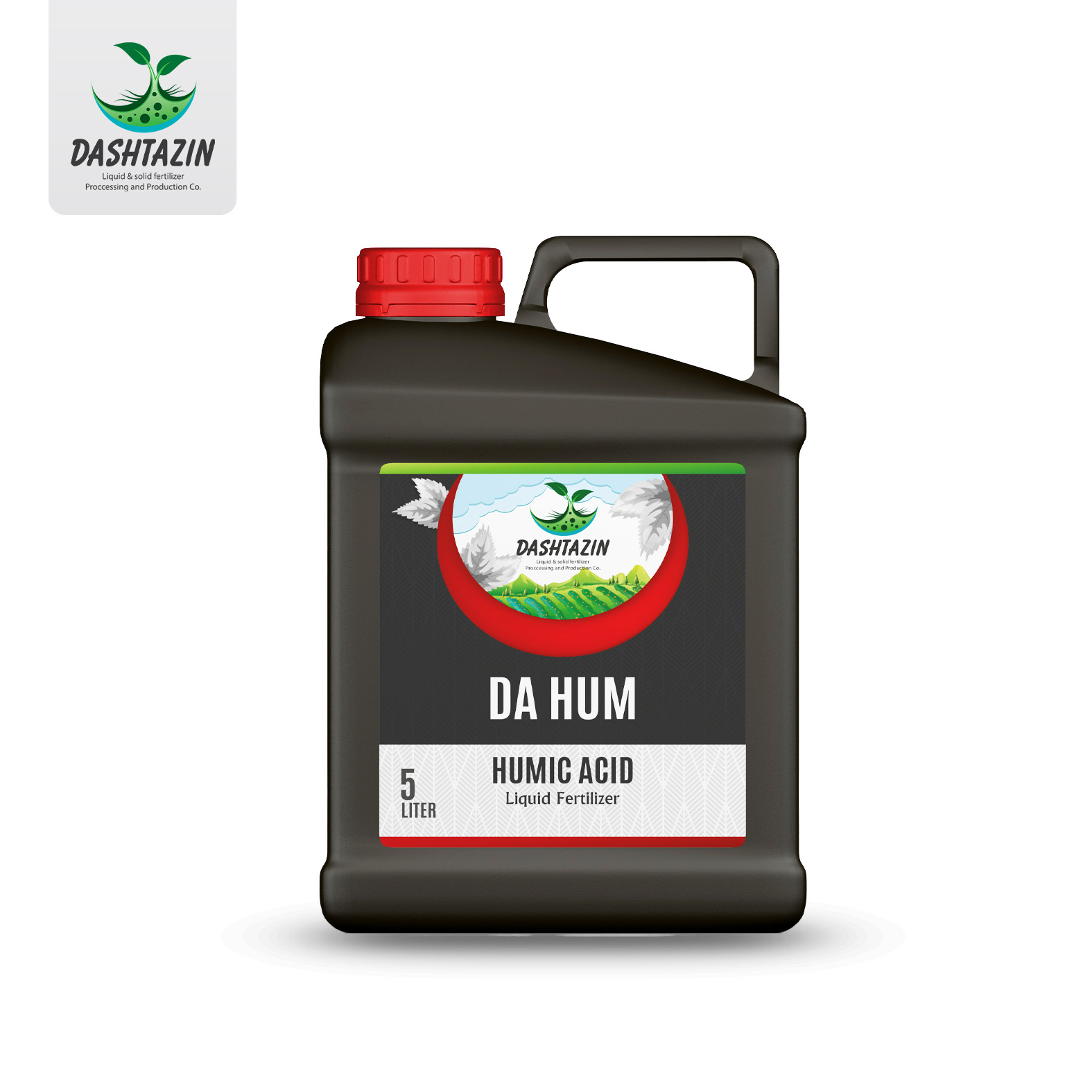 اسید هیومیک ۵ لیتری دشت آذین